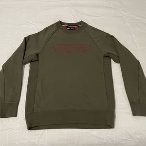 NIKE SB SKATEBOARDING CREWNECK MENS SZ L GRN/RED/ BLK